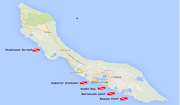 The Superior Producer in Curaçao is found off the coast of Otrobanda