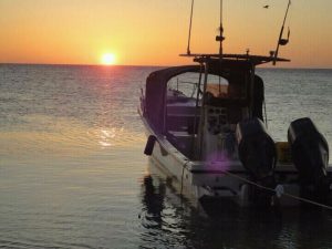 Boat twilight