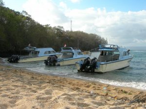 Dive boats bali