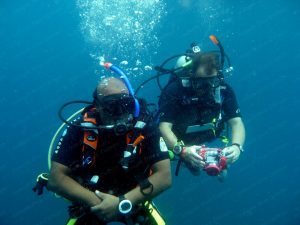 Key visual Rescue diver