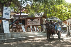 Manta Dive shop gili air