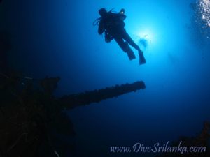 Scuba  HMS hermes Srilanka