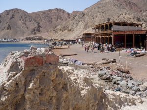 Shore dive the blue hole in Dahab