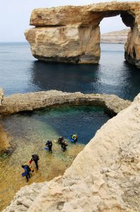 blue hole malta