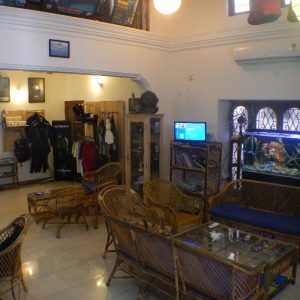 dive center interior india