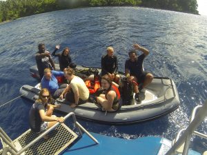 dive dingy solomon islands