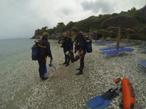 greece shore dive