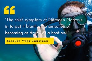 nitrogen narcosis quote