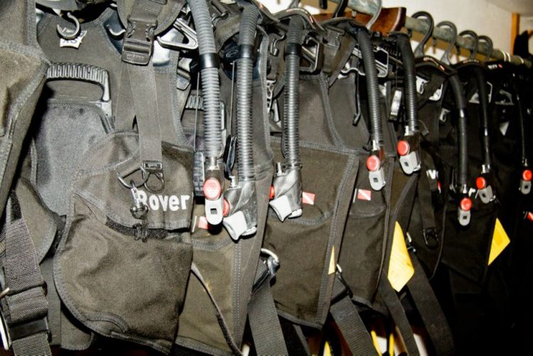 rental scuba dive gear RUSHKULT