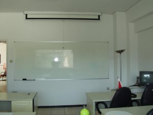 scuba dive center class room