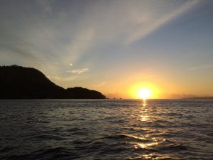 sunset raja ampat