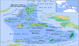 banda sea map